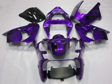Meilleurs Carénages Moto Kawasaki ZX6R 2000-2002 - Violet