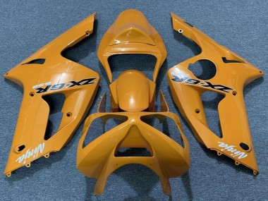Meilleurs Carénages Moto Kawasaki ZX6R 2003-2004 - Orange