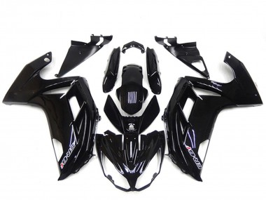 Meilleurs Carénages Moto Kawasaki Ninja ER6F 2009-2011 - Noir Brillant