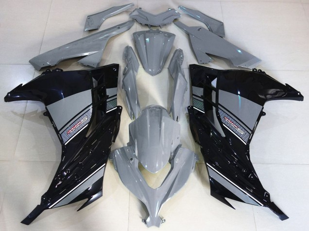 Carénages Moto Kawasaki Ninja 300 2013-2017 - Nardo Gris Noir