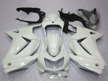 Meilleurs Carénages Moto Kawasaki Ninja 250 2008-2012 - Blanc Brillant