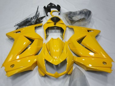 Meilleurs Carénages Moto Kawasaki Ninja 250 2008-2012 - Jaune