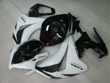 Meilleurs Kits Carénages Moto Honda CBR1000RR 2008-2011 - Blanc Noir Brillant
