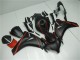 Carénages Moto Honda CBR1000RR 2008-2011 - Noir Mat Rouge