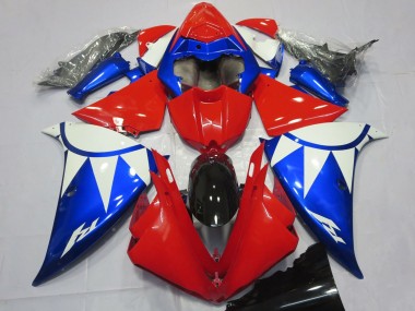 Meilleurs Carénages Moto Yamaha R1 2012-2014 - Blanc Rouge Bleu Noir