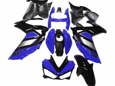 Meilleurs Carénage Moto Yamaha R3 2015-2018 - Bleu Argent Noir Brillant Yamalube