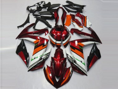 Meilleurs Carénages Moto Yamaha R3 2015-2018 - Blanc Rouge Orange Vert Noir
