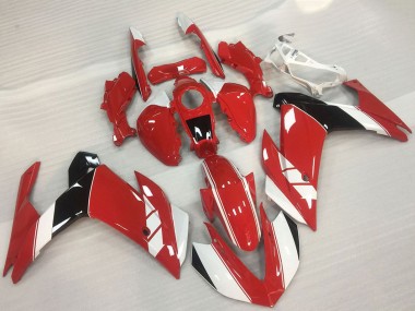Meilleurs Carénage Moto Yamaha R3 2015-2018 - Rouge Blanc Noir Brillant