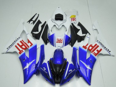 Meilleurs Carénages Moto Yamaha R6 2008-2016 - Blanc Bleu Rouge Noir Fiat