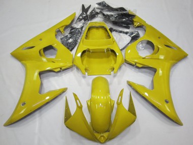 Meilleurs Carénages Moto Yamaha R6 2003-2004 - Jaune Brillant