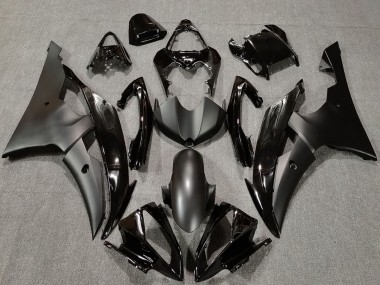 Meilleurs Carénages Moto Yamaha R6 2008-2016 - Noir Brillant Noir Mat