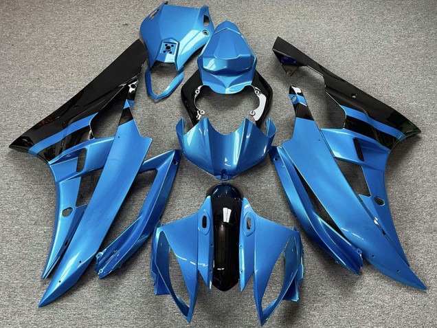 Carénages Moto Yamaha R6 2006-2007 - Blanc Bleu Rouge Vert Dunlop Wudy Michelin Motul