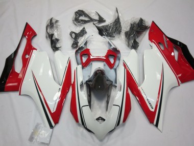 Meilleurs Carénage Moto Ducati 1199 2011-2014 - Blanc Rouge Noir Vert
