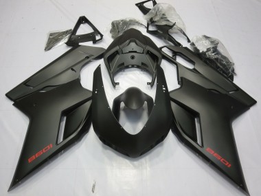 Meilleurs Carénage Moto Ducati 1098 2007-2014 - Noir Mat
