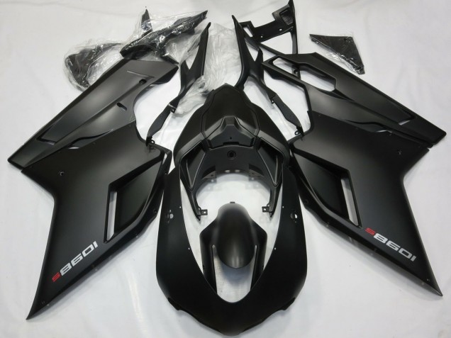 Carénages Moto Ducati 1098 2007-2014 - Noir Mat