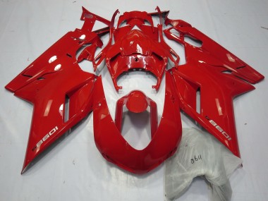 Meilleurs Carénages Moto Ducati 1098 2007-2014 - Rouge