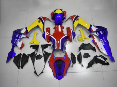 Meilleurs Carénages Moto Honda CBR1000RR 2017-2023 - Blanc Rouge Bleu Jaune