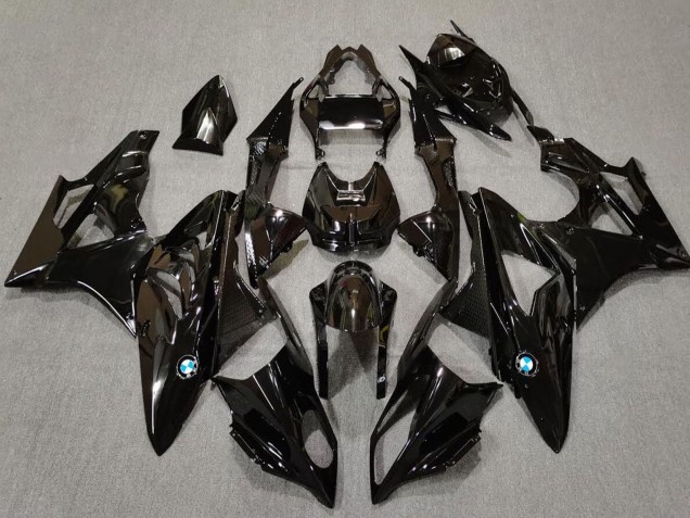 Carénages Moto BMW S1000RR 2009-2014 - Noir Brillant