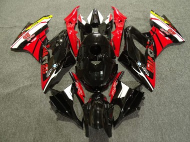 Meilleurs Carénages Moto BMW S1000RR 2015-2016 - Blanc Rouge Jaune Noir Brillant
