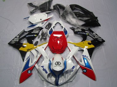 Meilleurs Carénages Moto BMW S1000RR 2009-2014 - Blanc Jaune Rouge Noir Bleu HP