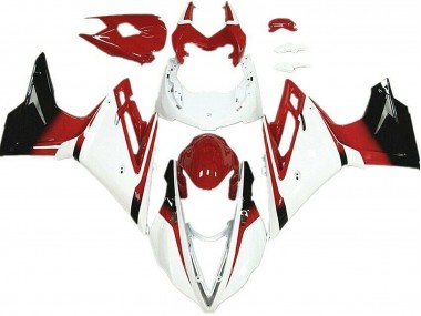 Meilleurs Carénages Moto Triumph Daytona 675 2013-2016 - Blanc Rouge Noir Brillant