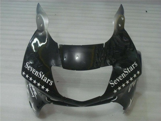 Carénages Moto Honda CBR600 F3 1995-1996 - Argent Noir Brillant SevenStars