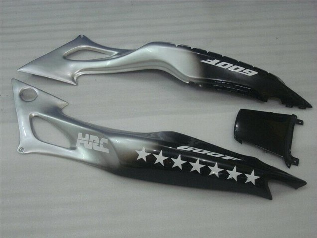 Carénages Moto Honda CBR600 F3 1995-1996 - Argent Noir Brillant SevenStars