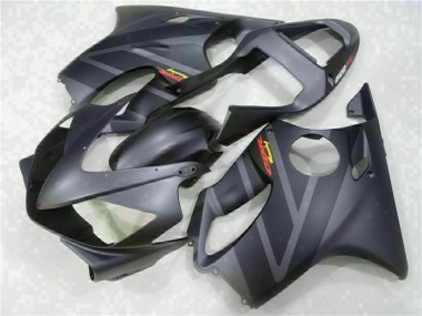 Meilleurs Carénage Moto Honda CBR600 F4i 2001-2003 - Noir Mat Gris
