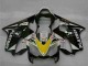 Carénages Moto Honda CBR600 F4i 2001-2003 - Blanc Jaune Noir Brillant Playboy