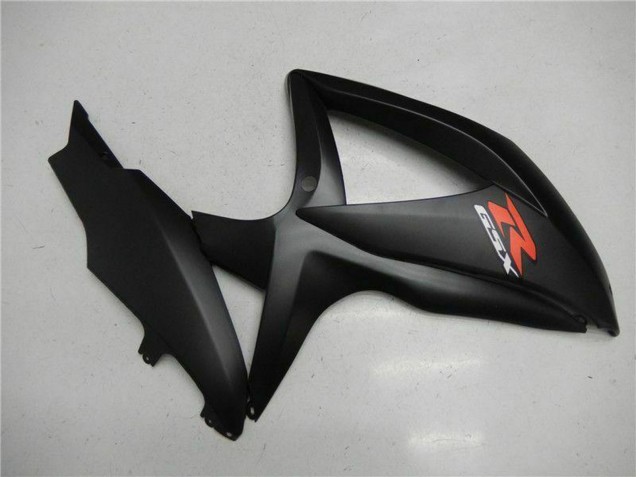 Carénages Moto Suzuki GSXR 600/750 2008-2010 - Noir Mat Rouge