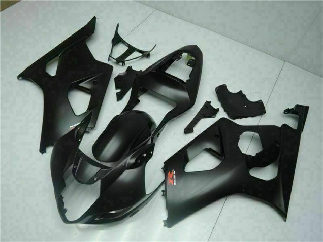 Carénages Moto Suzuki GSXR 1000 2003-2004 - Noir Mat Rouge