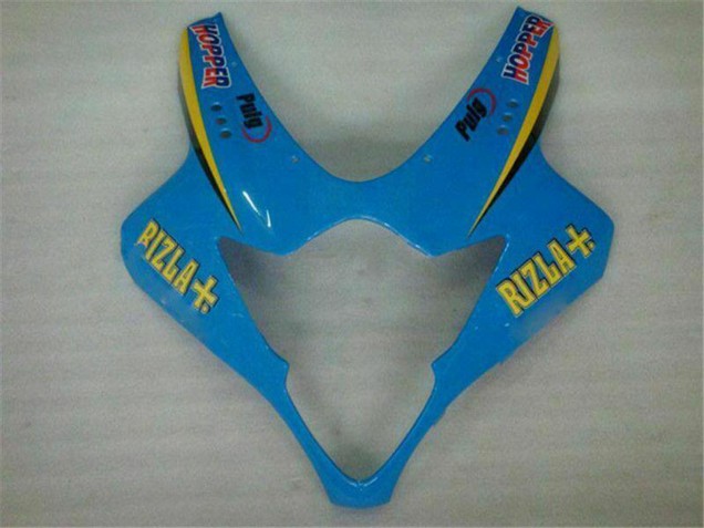 Carénages Moto Suzuki GSXR 1000 2005-2006 - Bleu Or Noir Rizla