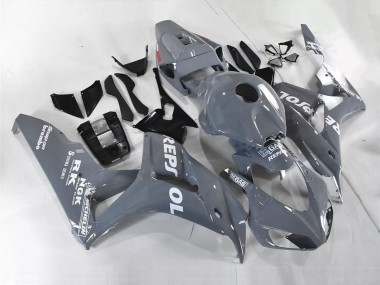 Meilleurs Carénages Moto Honda CBR1000RR 2006-2007 - Nardo Gris Blanc Repsol