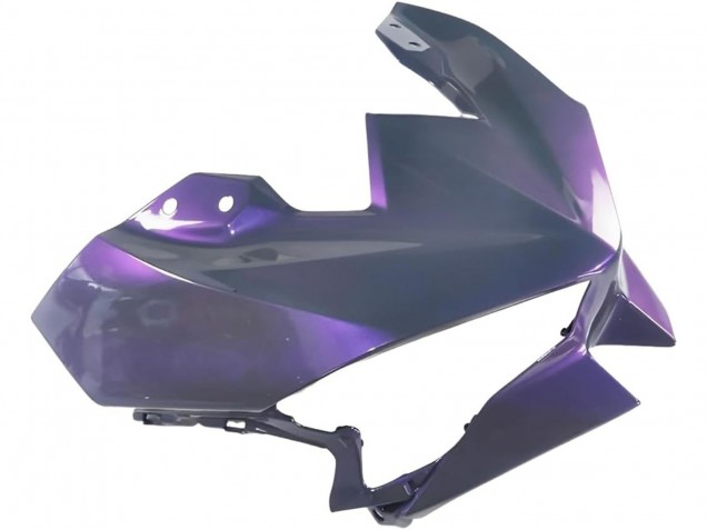 Carénages Moto Kawasaki Ninja 500 EX500R 2024-2026 - Caméléon Gris Dazz Violet Perle