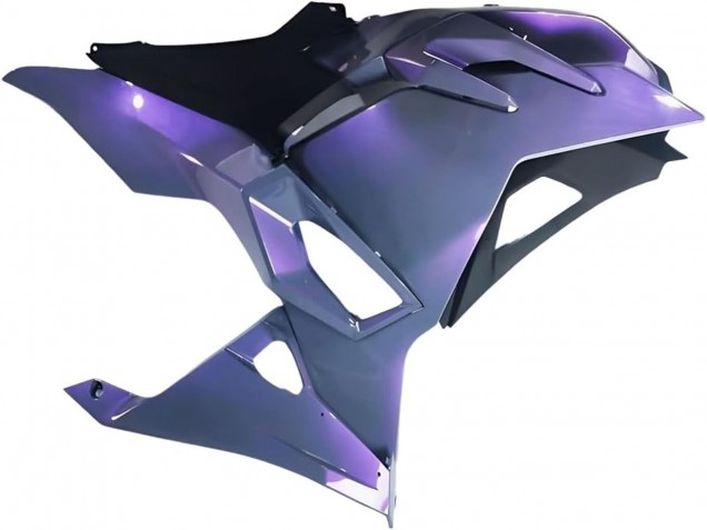 Carénages Moto Kawasaki Ninja 500 EX500R 2024-2026 - Caméléon Gris Dazz Violet Perle
