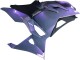 Carénages Moto Kawasaki Ninja 500 EX500R 2024-2026 - Caméléon Gris Dazz Violet Perle