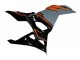 Carénages Moto Kawasaki Ninja 500 EX500R 2024-2026 - Nardo Gris Orange Noir