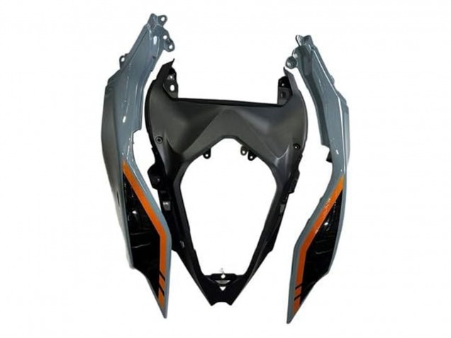 Carénages Moto Kawasaki Ninja 500 EX500R 2024-2026 - Nardo Gris Orange Noir