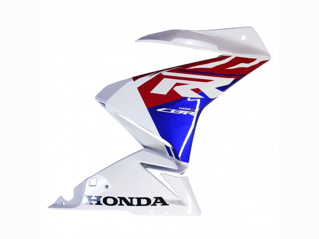 Carénage Moto Honda CBR400R 2022 - Blanc Rouge Bleu