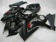 Carénages Moto Suzuki GSXR 1000 2007-2008 - Noir Brillant Noir Mat Rouge