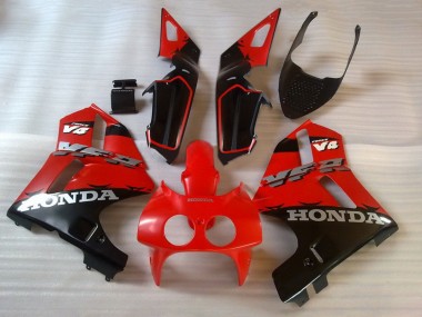 Meilleurs Carénages Moto Honda VFR400R NC30 1988-1992 - Rouge Noir