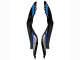 Carénages Moto Kawasaki ZX25R ZX-25R 2019-2025 - Bleu Blanc Noir Mat