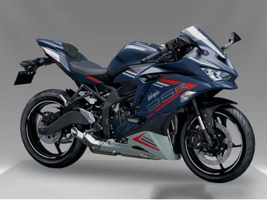 Meilleurs Carénage Moto Kawasaki ZX25R ZX-25R 2019-2025 - Bleu Rouge Gris