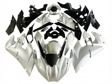 Meilleurs Carénages Moto Kawasaki Ninja H2 2015-2022 - Argent