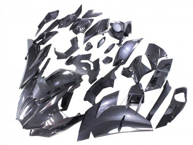 Meilleurs Carénages Moto Kawasaki Ninja H2 2015-2022 - Noir Fibre de Carbone