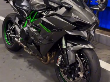 Meilleurs Kits Carénage Moto ABS Kawasaki Ninja H2 2015-2022 - Gris