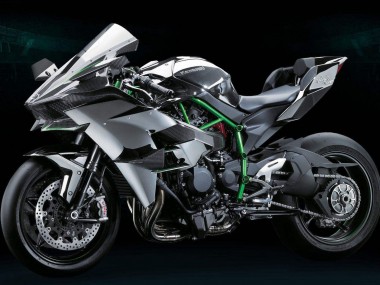 Meilleurs Kits Carénage Moto Kawasaki Ninja H2 2015-2022 - Gris