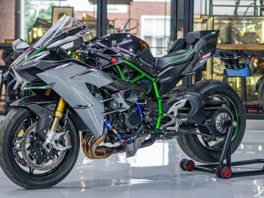 Meilleurs Carénages Moto Kawasaki Ninja H2 2015-2022 - Gris