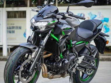 Meilleurs Carénages Moto Kawasaki Ninja Z650 2020-2023 - Noir Vert