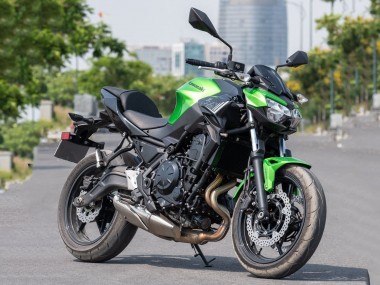 Meilleurs Carénages Moto Kawasaki Ninja Z650 2020-2023 - Vert Noir